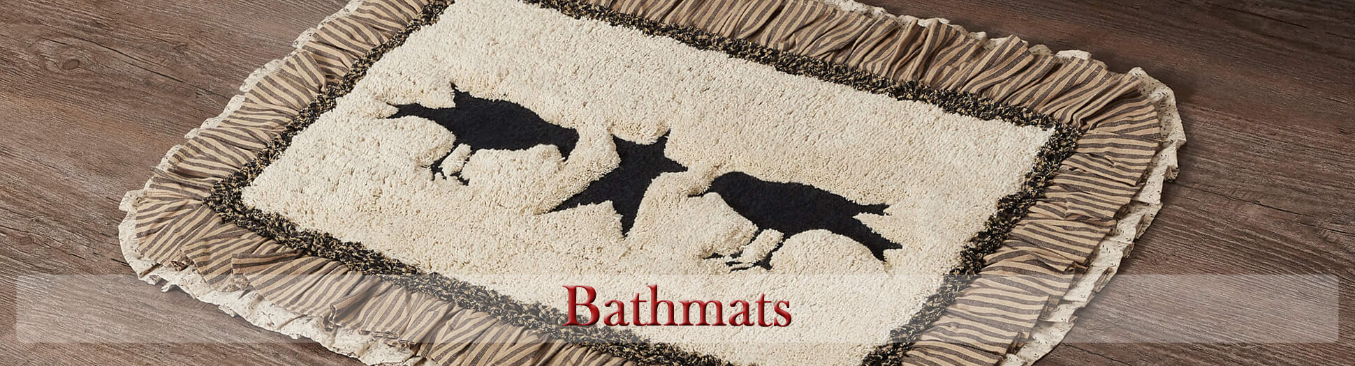 Bathmats from VHC Brands