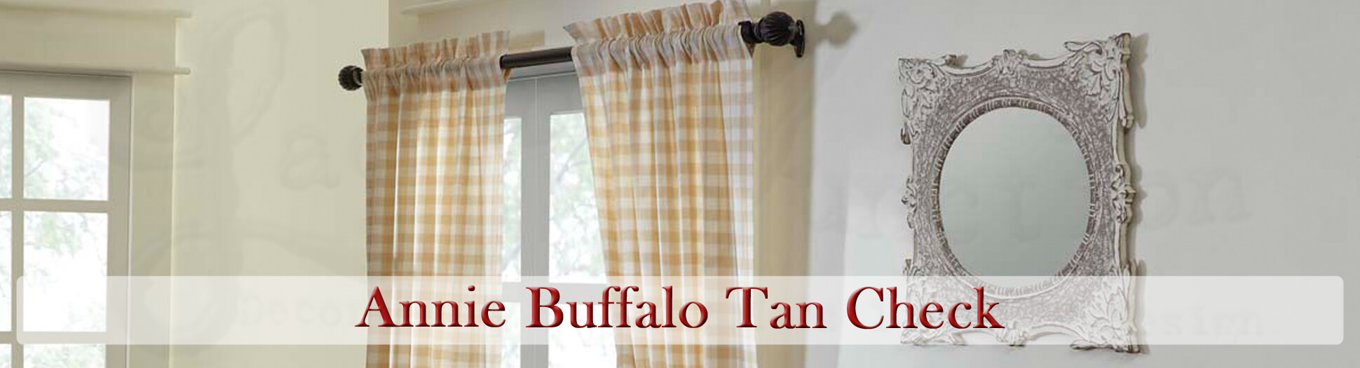 Shop Annie Buffalo Check Tan by VHC Brands