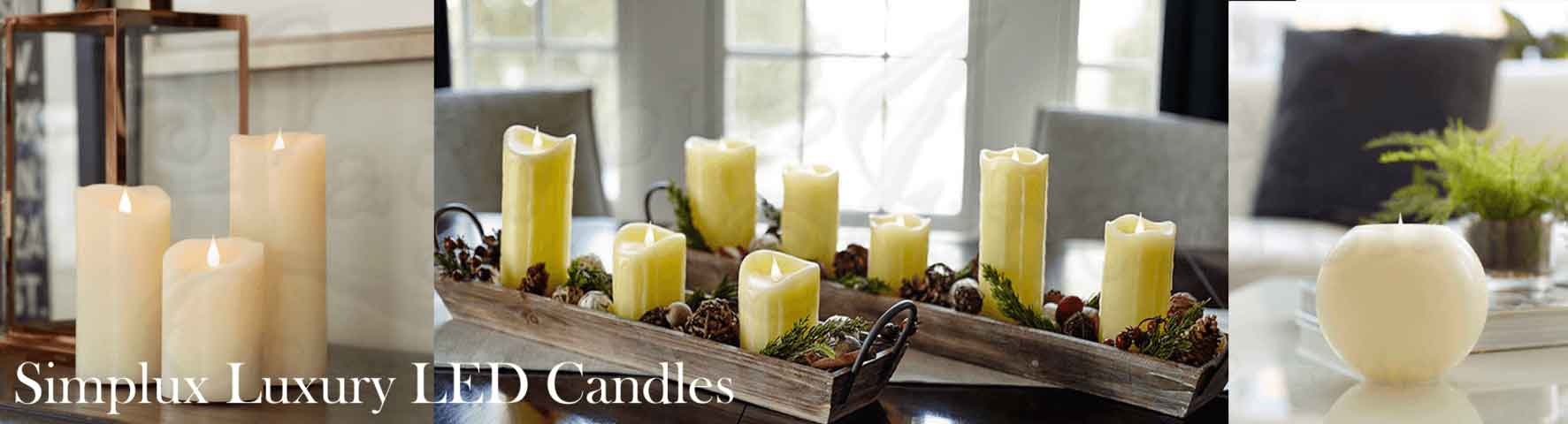  Simplux Flameless Candles by Melrose 