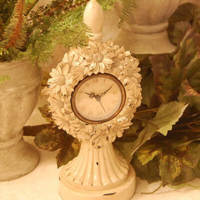 Flower Clock 10H Resin