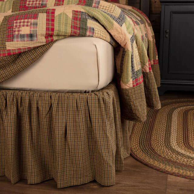 Tea Cabin Twin Bed Skirt 39x76x16
