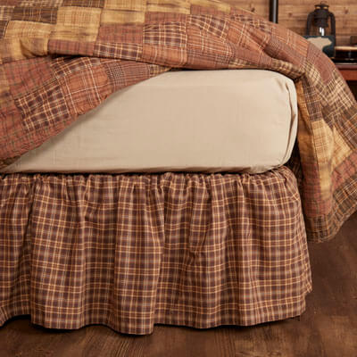 Prescott King Bed Skirt 78x80x16