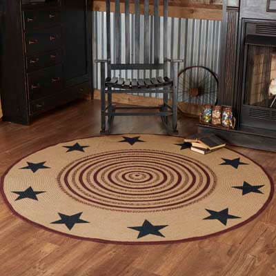 Round 8 Foot Rugs