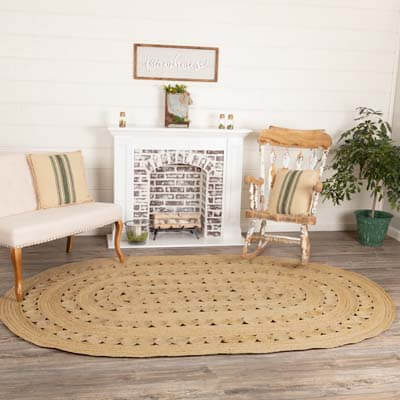 Oval Or Rectangle Size 72x108  Rugs
