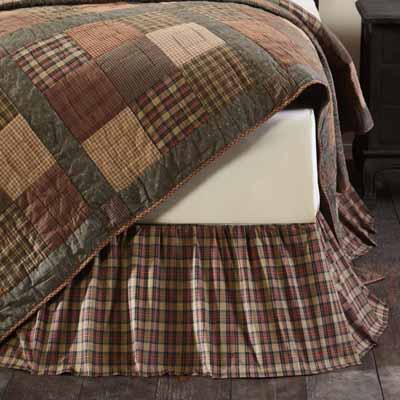 Crosswoods Twin Bed Skirt 39x76x16