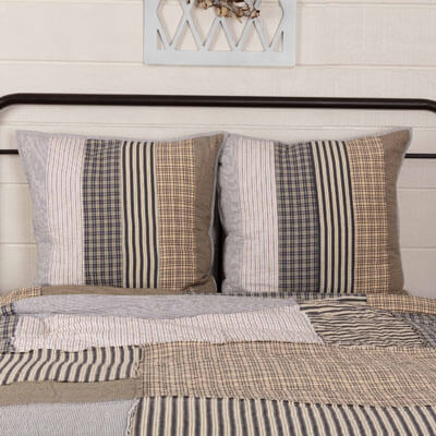 Ashmont Quilted Euro Sham Set of 2 26x26