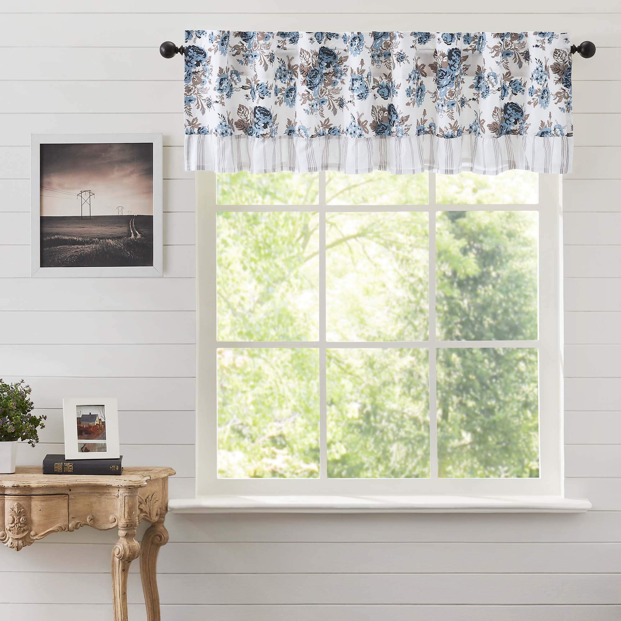 Annie Floral Window Curtains