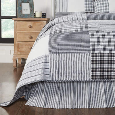 sawyer-mill-black-ticking-stripe-king-bed-skirt-78x80x16-id80453