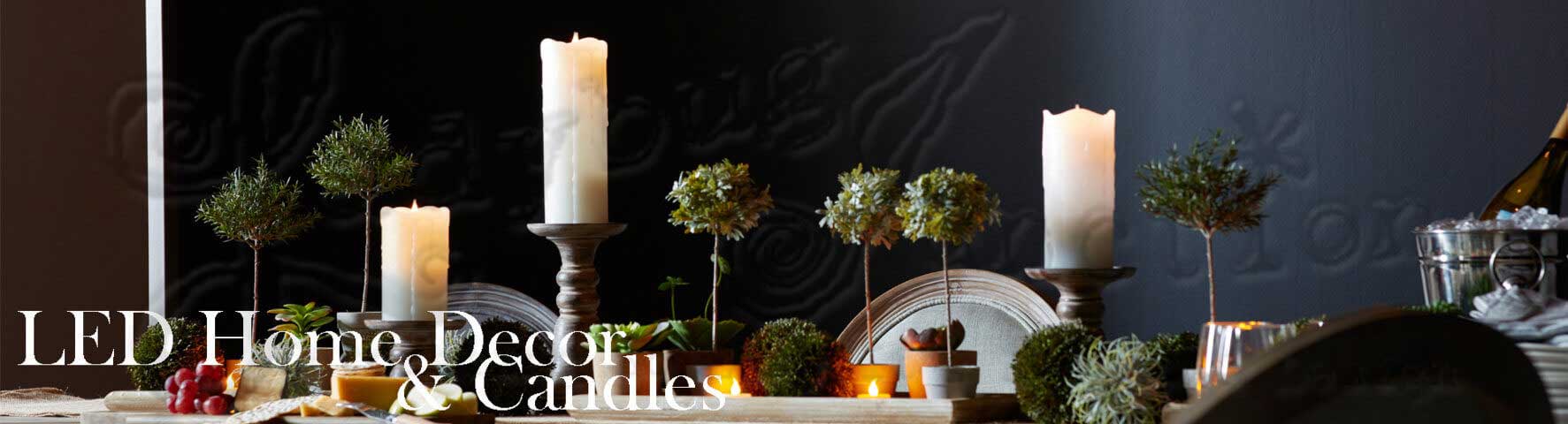 LED Home Decor and Candles