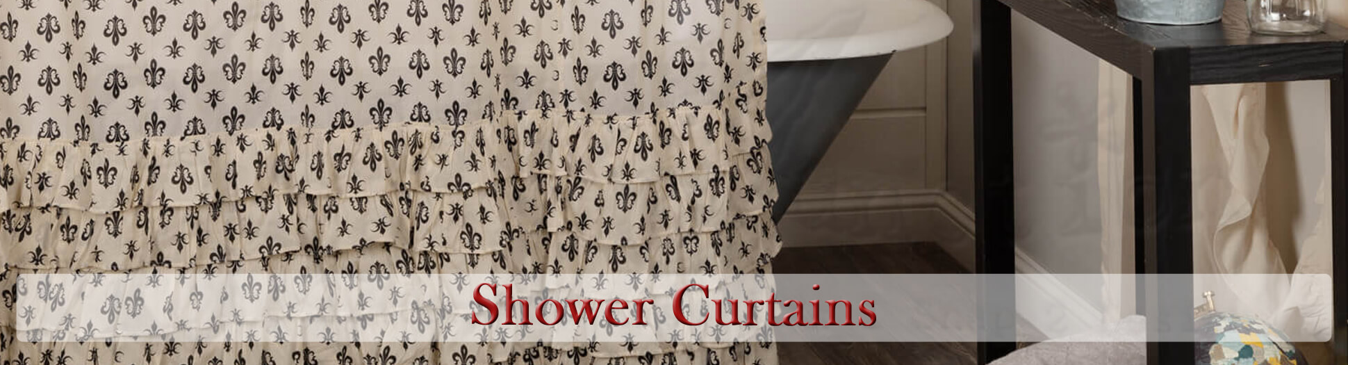 Shower Curtains & Bath Accessories